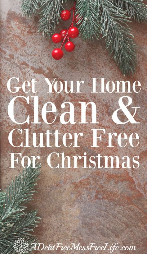 Christmas is coming! Now is the time to get your home clean and organized before the holiday rush! Give your family the gift of a clean and clutter free home! Christmas Cleaning Checklist, Clean Clutter, Christmas Cleaning, Holiday Cleaning, Christmas Is Over, Christmas Organization, Clutter Free Home, Christmas Planning, Holiday Planning