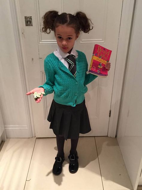 WBD 2015: Your wonderful World Book Day costumes in pictures | The Independent Matilda Outfit, World Book Day Outfits, Spring Skirt Outfits, Book Costumes, World Book Day Costumes, Book Day Costumes, Tennis Skirt Outfit, Book Week Costume, Midsize Outfits