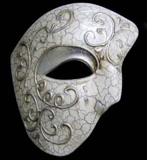 Calvenous Mask Phantom Of The Opera Masquerade, Masquerade Mask Silver, Masquerade Half Mask, Masquerade Ideas, Aesthetic Mask, Mask Ball, Masquerade Outfit, Luxury Mask, Mens Masquerade Mask