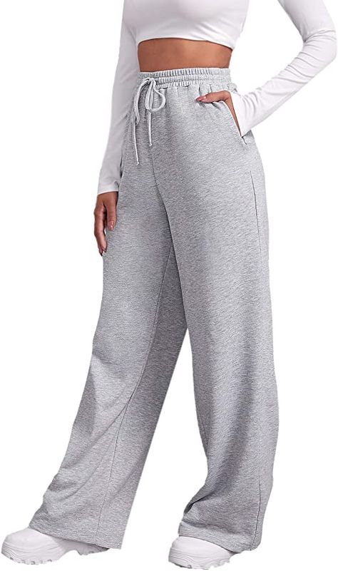 Womens Beach Pants, Linen Beach Pants, Sweatpants With Pockets, Yoga Pants With Pockets, High Waist Wide Leg Pants, Wide Leg Sweatpants, Womens Pajamas Pants, Oversized Style, Pantalon Large