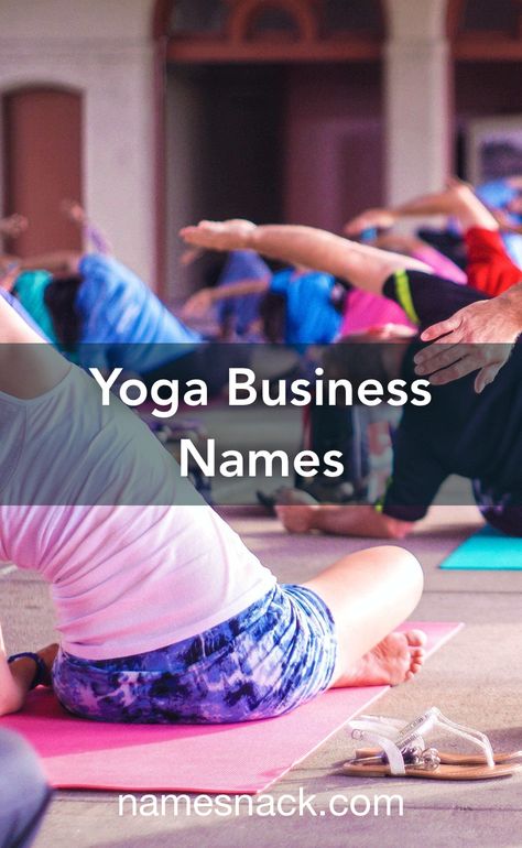 Yoga Class Names Ideas, Yoga Business Names, Yoga Names Ideas, Yoga Studio Names Ideas, Centro Yoga, Yoga Puns, Yoga Sutra, Yoga Positionen, Group Names Ideas