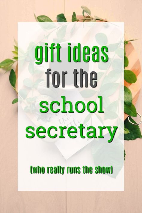 Gift Ideas for the School Secretary | Thank you gifts for the high school admin team | Presents for the elementary school office staff | Creative Christmas gifts for the school secretary | ways to show appreciation | tips for a secretary | administrative professional gifts | office manager presents | thanks to administrators Gifts For School Secretaries, Christmas Gifts For Secretaries, Secretary Gifts Administrative Assistant, Administrative Professionals Day Ideas, School Secretary Office, Elementary School Office, School Secretary Gifts, Administrative Assistant Day, Gifts For Office Staff