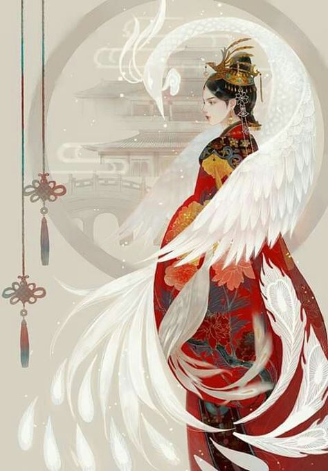 Chinese Drawings, Chinese Illustration, Geisha Art, Soyut Sanat Tabloları, Chinese Art Girl, Arte Inspo, China Art, Arte Fantasy, Art And Illustration