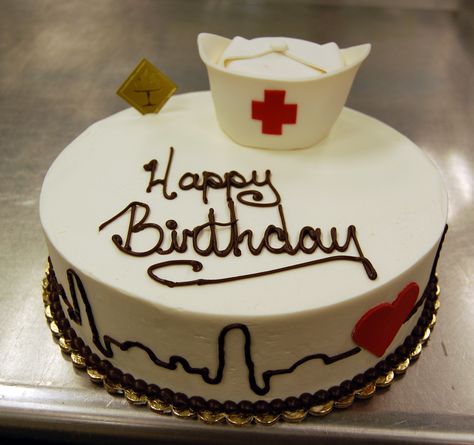 Happy 'Nurse-y' Birthday! #sweetlifepatisserie #eugeneor #happybirthday #nurses #nursecake #sugaristhebestmedicine Happy Birthday Nurse, Nurse Meme, Nurse Cake, Happy Birthday Sister Quotes, Happy 24th Birthday, Cake For Boyfriend, Nurse Birthday, Nursing Cake, Images With Quotes