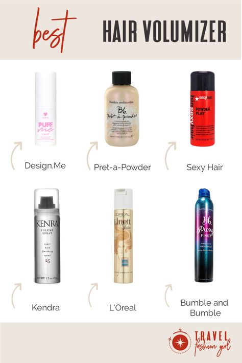 The Best Volumizing Hair Products, Best Hair Spray For Volume, Products For Bob Hairstyles, Products For Fuller Hair, Color Wow Volumizer, Volume Products For Fine Hair, Fine Hair Products Best, Root Booster Hair Products, Best Volume Hair Products