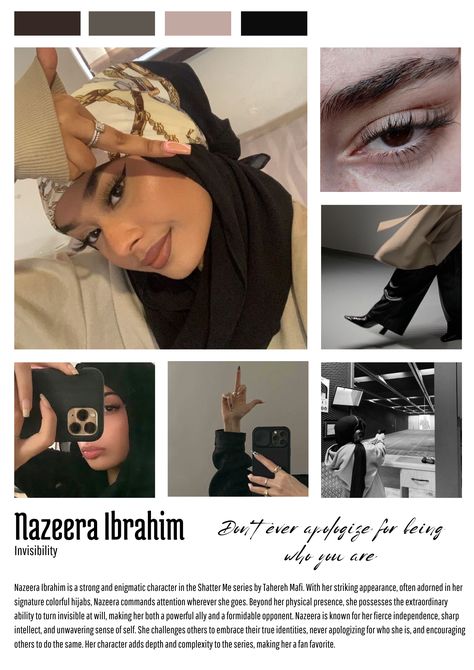 Nazeera Ibrahim Shatter Me Nazeera Fanart, Haider Ibrahim Restore Me, Nazeera Ibrahim Aesthetic, Nazeera Ibrahim Fanart, Haider Ibrahim, Nazeera Ibrahim, Shatter Me Warner, Tahereh Mafi, Romantic Book Quotes