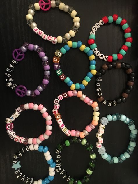 Edc Candy Bracelets, Kandy Bracelets Ideas, Edc Kandi Ideas, Rave Kandi Bracelets Ideas, Candy Bracelet Ideas, Rave Bracelets Ideas, Rave Candy Bracelets Ideas, Funny Bracelet Ideas, Rave Kandi Bracelets