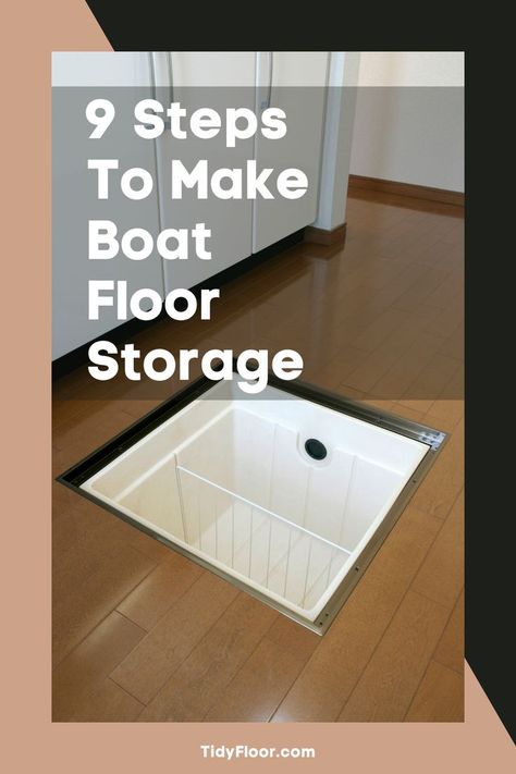 Diy Boat Flooring Ideas, Boat Deck Ideas, Boat Flooring Ideas, Boat Table, Boat Interiors, Living On A Boat, Floor Storage, Diy Boat, Boat Interior