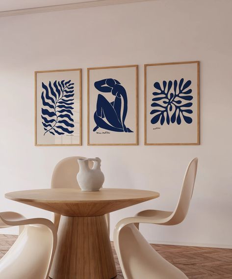 Pastel, Matisse Kunst, Picasso Poster, Matisse Print, Navy Blue Print, Matisse Prints, Pastel Print, Danish Pastel, Matisse Art