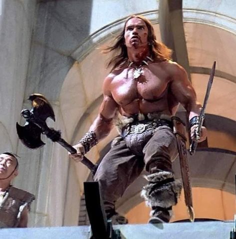 Conan Arnold, Conan The Barbarian Movie, Arnold Movies, Conan O Barbaro, Conan The Destroyer, Arnold Schwarzenegger Movies, Dark Triad, Frank Frazetta, Conan The Barbarian