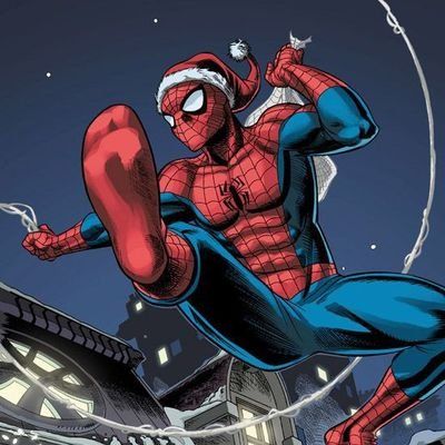 Spider Man Christmas, Spiderman Christmas, Christmas Tumblr, Erika Costell, Spiderman Comic Art, Steve Ditko, Spiderman Comic, Christmas Icons, Spiderman Art