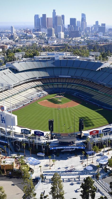 Baseball Wallpapers, Los Angeles Dodgers Stadium, Los Angeles California Photography, Mlb Stadium, Los Angeles Wallpaper, Baseball Pics, Stadium Wallpaper, Dodgers Win, Dodger Baseball