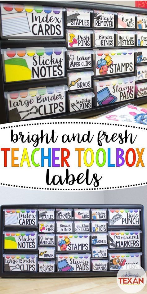 Teacher Toolbox Labels, Teachers Toolbox, Class Organization, Teachers Diy, Classroom Organisation, Teacher Toolbox, New Classroom, Teacher Organization, Classroom Setup