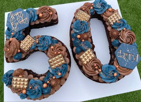 Mens Number Cake, 60 Number Cake For Men, 50 Number Cake For Men, 50 Cupcake Cake Number, 50th Birthday Cupcakes For Men, Number Cakes For Men, Number Birthday Cakes For Men, 50 Number Cake, Number 50 Cake