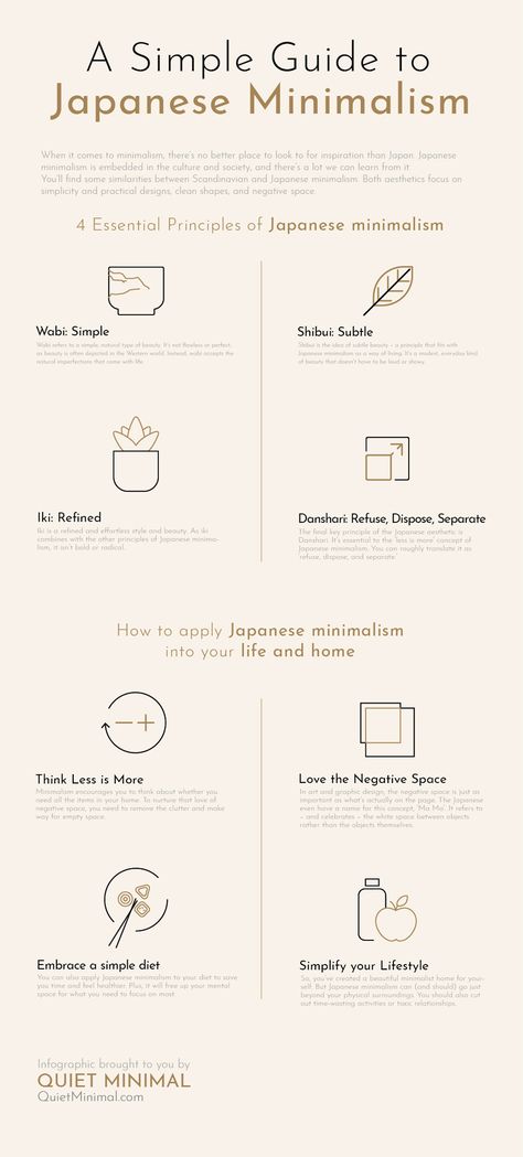 Japan Clean Aesthetic, Japanese Principles Life, Caiman, Slow Living Japan, Japanese Way Of Living, Minimalistcore Aesthetic, Guide To Minimalism, Japanese Minimalism Aesthetic, Minimal Design Aesthetic