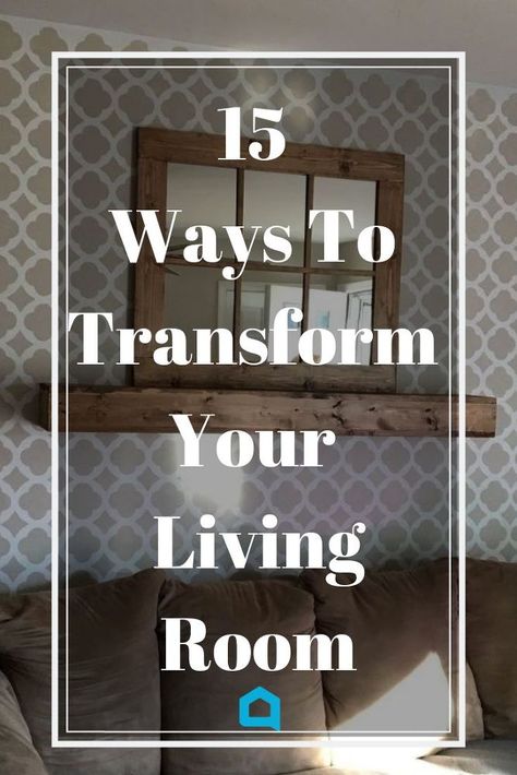 15 Inspirational DIY's from the #hometalk community to help you give your living room a revamp on a budget. #diy #livingroom Diy Living Room Designs, Update Living Room On A Budget, Remodeling Ideas On A Budget Living Room, Living Room Alternative Uses, Easy Living Room Makeover, Diy Decor Living Room, Living Room Diy Decor, Creative Accent Wall Ideas, Creative Accent Wall