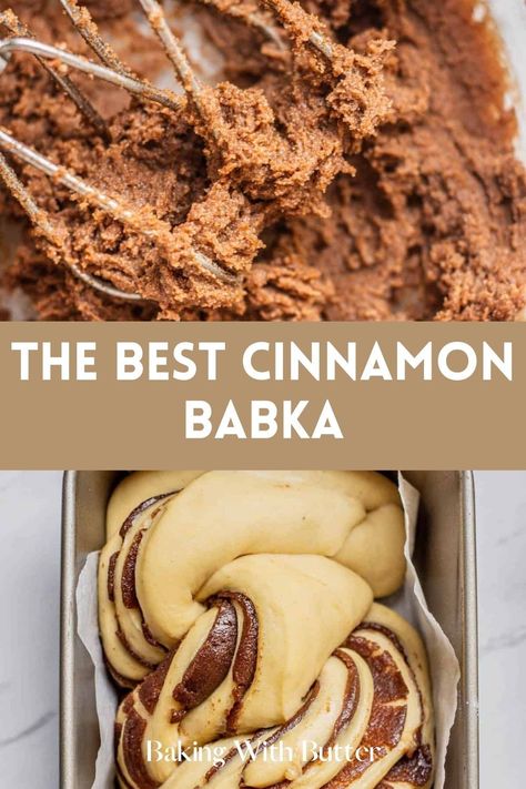 Easy Cinnamon Babka - a surprisingly simple recipe for an exquisite outcome. Sweet Babka Recipe, Cinnamon Babka Recipe Easy, Babka Filling Ideas, Cinnamon Bread Recipes, Yeast Desserts, Sweet Buns Recipe, Easy Cinnamon Bread, Cinnamon Knots, Cinnamon Babka