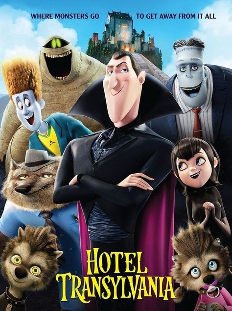 Fun Movies To Watch, Best Animated Movies, Hotel Transylvania 2012, Transylvania Movie, Fun Movies, Hotel Transylvania Movie, Dog Films, Good Animated Movies, Old Cartoon Shows