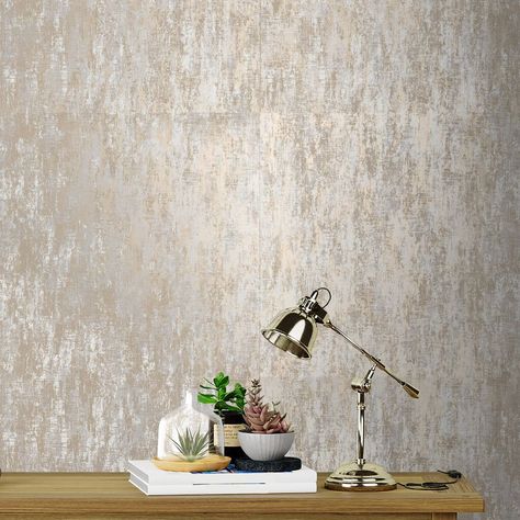 Whinfell Champagne Wallpaper | Laura Ashley | Wallpaper It Champagne Wallpaper, Tapete Gold, Plain Wallpaper, Metallic Wallpaper, Centre Stage, Wallpaper Direct, Gold Wallpaper, Contemporary Classic, Wallpaper Living Room