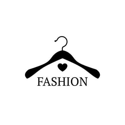 Hanger & Heart logo | Boutique logo design, Boutique logo, Logo online shop Logo Deres Shop, Clothing Company Logo Ideas, Fashion Logo Design Clothes Shops, Logo For Clothing Business, Logo Design Shop, Online Shop Logo, Hanger Logo, Closet Logo, Whatsapp Logo