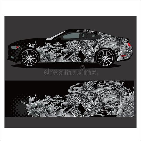 Car livery vector. abstract explosion with grunge stock illustration Matte Black Wrap, Car Vinyl Graphics, Tiger Tattoos, Car Livery, Car Paint Jobs, Car Ramps, New Luxury Cars, Graphic Kit, Vinyl Sticker Design