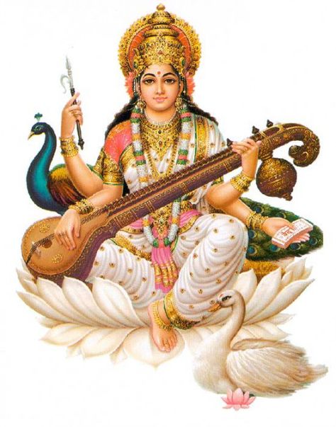 Saraswati Vandana, Saraswathi Pooja, Saraswati Picture, Saraswati Mata, Yoga Vidya, Saraswati Photo, Basant Panchami, Saraswati Devi, Saraswati Goddess