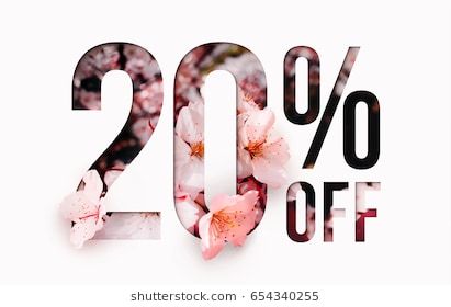 20% off discount promotion sale Brilliant poster, banner, ads. Precious Paper cut with real sakura flowers and leaves. For your unique selling poster / banner promotion offer percent discount ads. Online Shopping Quotes, Discount Ad, Body Shop At Home, Buch Design, Shopping Quotes, Lash Room, Girl Eyes, Poster Banner, Discount Promotion