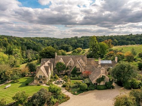 Stroud Gloucestershire, English Manor Houses, Old Manor, Equestrian Facilities, Historic Houses, English Manor, Countryside House, Country Estate, Stone House