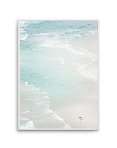 SHOP Surfboard & Surfing Photographic Framed Art Prints & Posters Sea Paintings, Coastal Art Prints, Beach Bungalow, Australia Wall Art, Timber Mouldings, Simple Poster, White Artwork, Unframed Art Prints, Wave Art