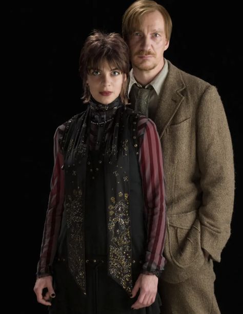 Why Lupin and Tonks’s romance is one of Harry Potter’s greatest tragedies | Wizarding World Remus Lupin Nymphadora Tonks, Tonks Harry Potter, Lupin Harry Potter, Remus And Tonks, Natalia Tena, Film Harry Potter, Nymphadora Tonks, Half Blood Prince, Harry Potter Cosplay