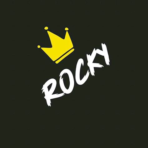 Rocky Name Logo, Nice Dp For Whatsapp, Nice Dp, Danish Image, Name Dp, Dont Touch My Phone Wallpaper, Cute Black Wallpaper, Dp For Whatsapp, Dont Touch Me