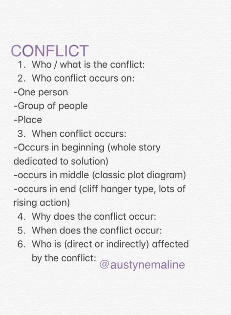 Conflict Ideas, Writing Development, Writers Help, Writer Tips, Writing Characters, Writing Dialogue, Book Writing Tips, Writing Resources, Writing Advice