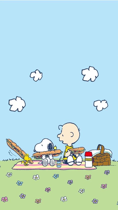 Snoppy Wallpapers Summer, Brown Snoopy Wallpaper, Snoopy Wallpaper Aesthetic, Cute Snoopy Wallpaper, Charlie Brown Wallpaper, Peanuts Wallpaper, Food Wallpapers, Peanuts Cartoon, Snoopy Images