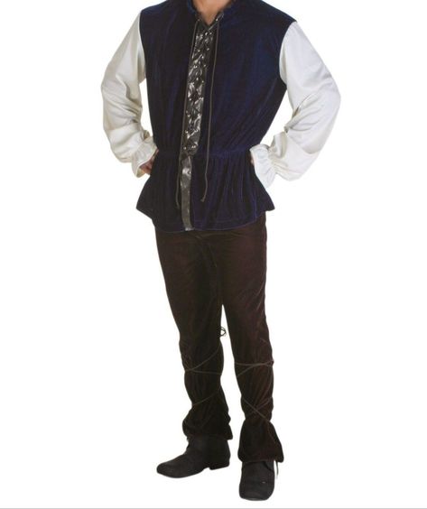 null #amreading #books #wattpad Blue Velvet Shirt, Medieval Tavern, Wench Costume, Plus Size Costume, Medieval Costume, Velvet Shirt, Work Uniforms, Men Plus Size, Brown Pants