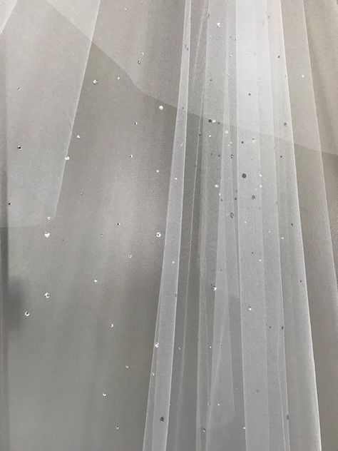 Two Layer Veil, Drop Wedding Veil, Veil With Crystals, Long Veils Bridal, Double Layer Veil, Crystal Veil, Veil Simple, Blush Veil, Simple Wedding Veil