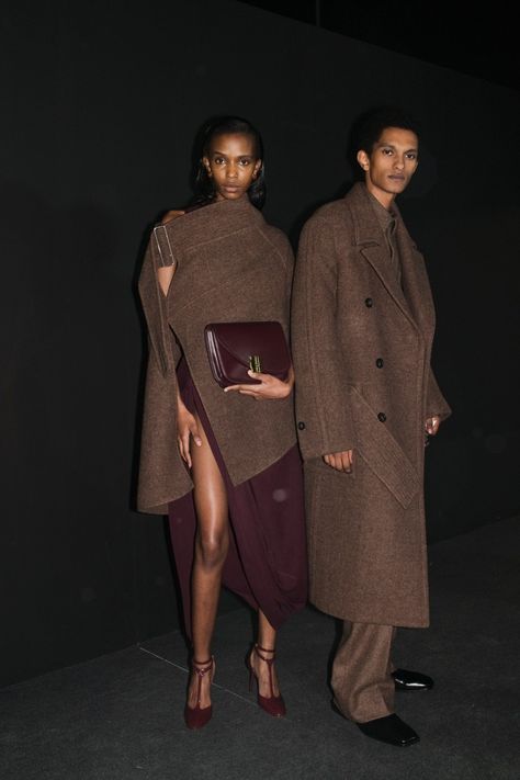 Backstage at Ferragamo Fall 2024 Ready-to-Wear Collection at Milan Fashion Week Fall Collection 2024, Ferragamo Fall 2024, Fashion Week 2024/2025 Fall Winter, Fall 2024 Ready To Wear, Fashion Week 2024 2025, Fall 2024 Trends Fashion, 2024 Fashion Week, Fall Fashion Runway, Pear Body Shape Fashion