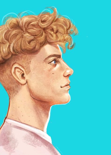 Think Curly Hair, Good Curly Hair, Carry On Book, Simon Snow, You Are The Sun, Rainbow Rowell, Wayward Son, Drawing Prompt, Cool Books