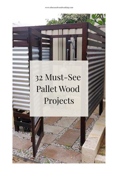 Impressive, Distinctive, Innovative, Striking, Ingenious, and Superb are just some of the adjectives used to describe the pallet wood projects below! Each project you’ll discover on this page is a testament to the creativity and Things To Make Out Of Pallet Wood, Diy Pallet Projects That Sell, What To Do With Old Wood Pallets, Pallet Project Ideas, Diy Pallet Projects For Beginners Step By Step, Creative Ways To Use Pallets, Things To Build With Pallets, Pallet Privacy Fence Diy, Crafts With Pallets