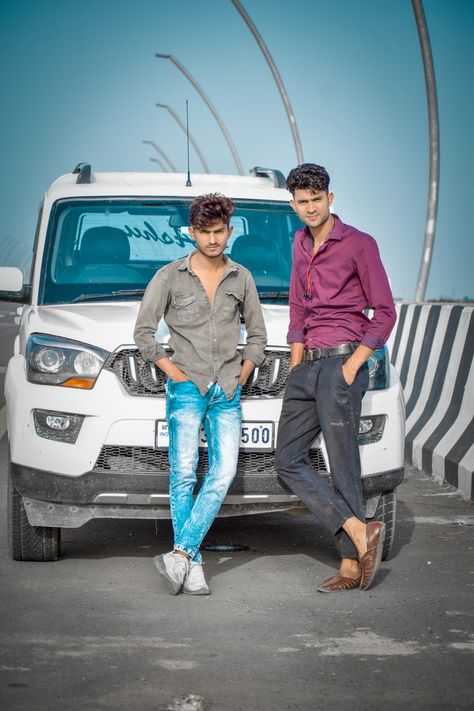 #bhai ❤️ Bhai Bhai, Attitude Stylish Boys Pic, Meldi Ma Hd Photo, Animal Photography Wildlife, Boys Pic, Color Splash Photo, Men Fashion Photo, Dj Images Hd, Drawing Couple