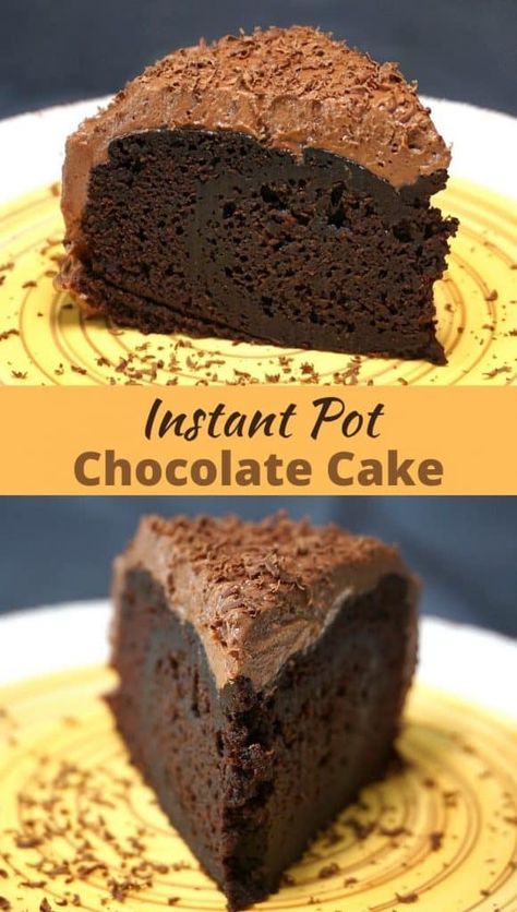 Instant Pot Cake Recipe, One Bowl Chocolate Cake, Best Pressure Cooker Recipes, Pot Cake, Pot Cakes, Best Instant Pot Recipe, Chocolate Cream Cheese, Best Chocolate Cake, Easy Instant Pot Recipes