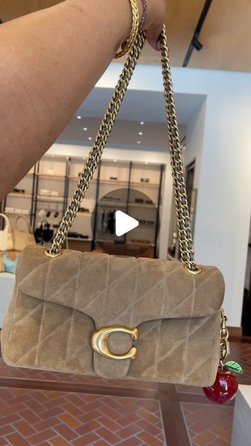 Courtney Michele 🧚🏽‍♂️ on Instagram: "I know I know … THE WAIT WAS INTENSE 😳🫣✨

Quilted Tabby 26 now in SUEDE 😍😍😍

#CoachNY #coachnyc #CoachRetailEmployee #coach  #coachwardobe #styling #reel #reels #explore #explorepage  #viral #viralreels #fyp #fashion  #stylingtips #contentcreator #content #influencer #newness #botd" Content Influencer, Coach Tabby 26, Coach Tabby, Content Creator, Influencer, I Know, Fashion Tips, Instagram