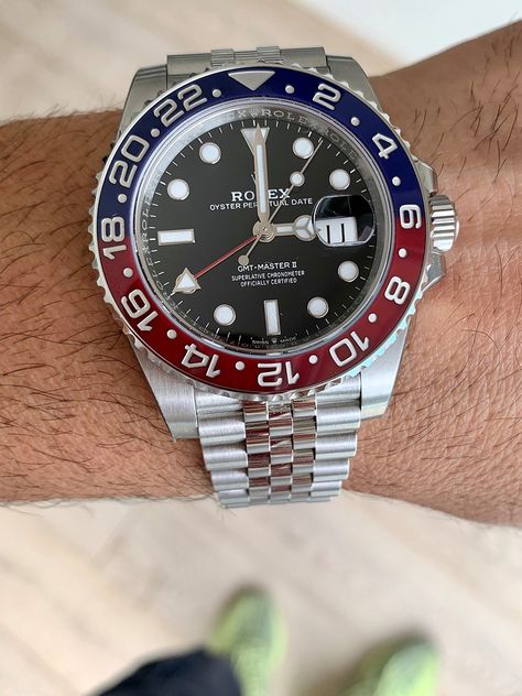 Rolex GMT-Master II, Pepsi 126710BLRO, The Doc Watches, watch dealer Rolex Pepsi, Software Business, Rolex Gmt Master Ii, Rolex Models, Black Bracelets, Rolex Gmt, Red Crystals, Rolex Watches, Time Piece