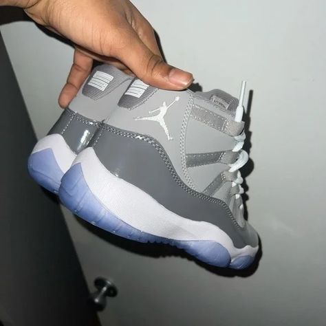 Cool grey Jordan 11s Jordan 11s, Grey Jordans, Preppy Shoes, Jordan 11 Retro, Girly Shoes, Swag Shoes, Jordan 11, Cute Simple Outfits, Body Language