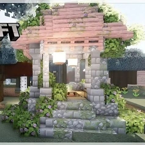 Are you ready to step into a magical world of enchanting builds? Then why not add this enchanting gazebo to your Minecraft world? This peaceful build is created to captivate your creativity with white accents that make sense of delicate beauty and charm. The structure is perfect for gardens and farms, a place to relax! Check it out now. Minecraft Gazebo, Gazebo Design Ideas, Gazebo Design, Minecraft House Ideas, Minecraft Interior Design, Minecraft House Plans, Minecraft World, Minecraft Farm, Cool Minecraft Creations