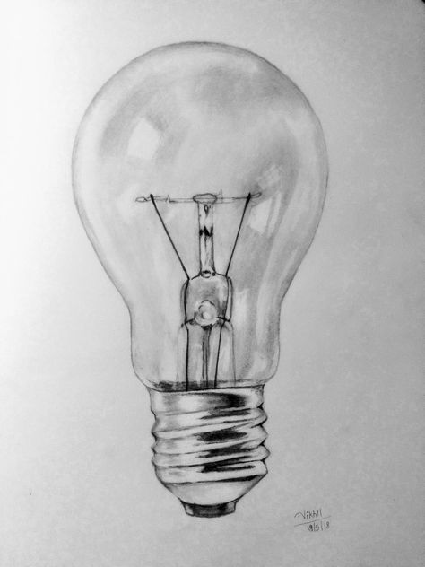 Light Bulb Drawings, Lightbulb Sketch, Lightbulb Drawings, Light Bulb Sketch, Light Bulb Tattoo, Basic Sketch, Lightbulb Tattoo, Light Bulb Drawing, Science Drawing