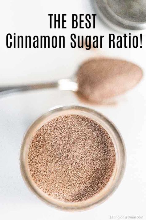 Thermomix, Cinnamon Sugar Recipe, Cinnamon Sugar Recipes, Mixture Recipe, Homemade Dry Mixes, Diy Cinnamon, Eating On A Dime, Sugar Recipes, Food Stamps