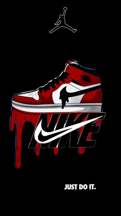 Jordan Cartoon Wallpaper, Jordan Logo Aesthetic, Wallpaper Jordan Shoes, Jordan Wallpaper 4k, Jordan Shoe Wallpapers, Nike Shoes Wallpaper, Jordans Wallpaper, Jordan 1 Art, Faze Wallpaper