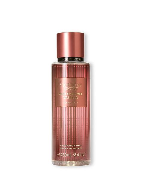 Body Mist | Body Fragrance Victoria's Secret Vanilla Perfume, Best Victoria’s Secret Body Mist, Caramel And Vanilla Perfume, Vanilla Caramel Perfume, Victoria’s Secret Perfume, Vanilla Perfume Aesthetic, Christmas Wishlist Items, Victoria Secret Products, Libra Fashion