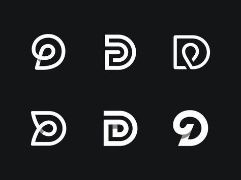 D logo design Versions (WIP) by Kakha Kakhadzen D logotype D letter D monogram black and white minimal geometric logo design inspiration ideas for branding and identity graphic design #Design Popular Dribbble shots Joinery Logo, Logo Typo, Logo Geometric, Geometric Logo Design, Inspiration Logo Design, Initial Logo, Typo Logo, Geometric Logo, Abstract Logo