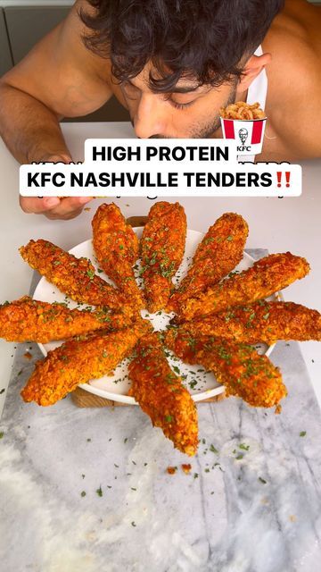 Zack Chug, Gain Meals, Kfc Inspired Recipes, Fakeaway Recipes, Raw Chicken Breast, High Protein Meal Prep, Healthy High Protein Meals, Nashville Hot, Easy Healthy Meal Prep